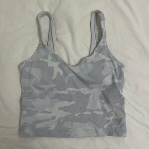 White Camo Lululemon Align Tank Top